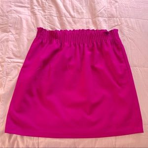 J Crew High Waisted Pink Skirt